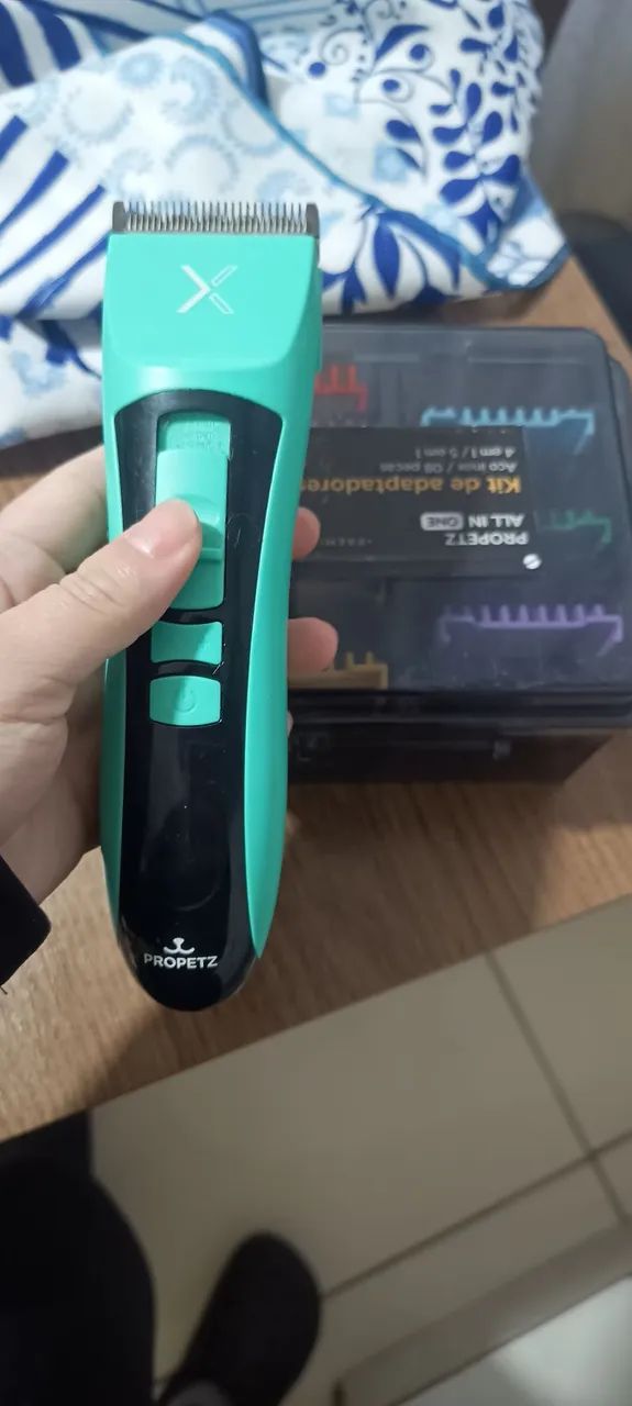 Máquina já com adaptadores 