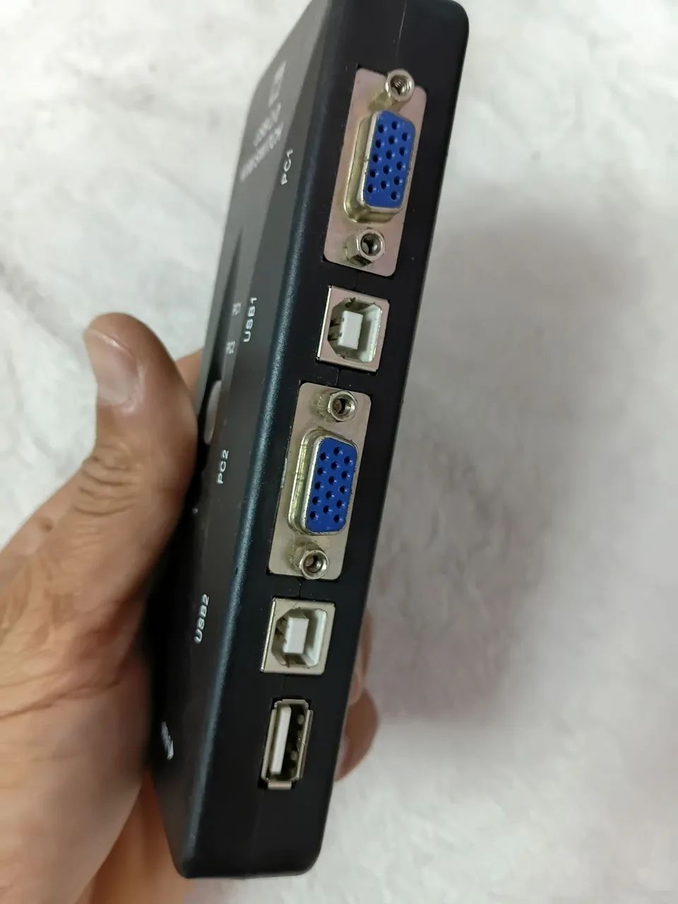 Kvm 41ua 4 port USB 2.0 kvm switch vga teclado mouse - Foto 3
