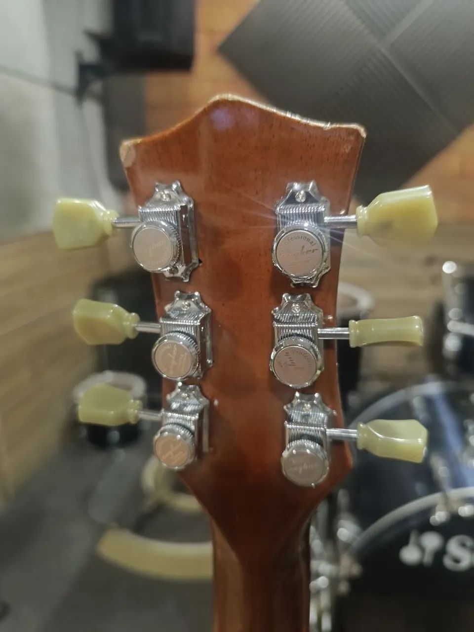 Walczak Lespaul Goldtop com Case e Upgrades  - Foto 5