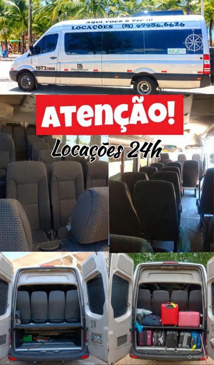 Aluguel/Fretamento/Locações dê van, Topique  e Microônibus 