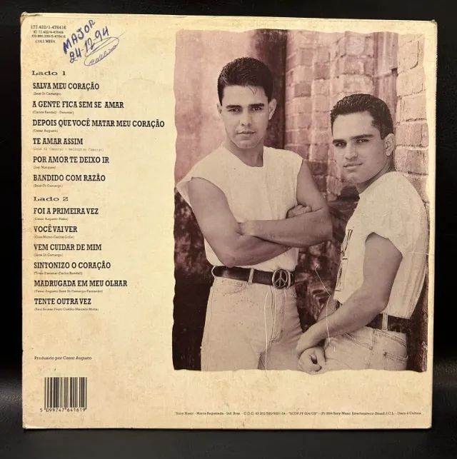 Disco Vinil LP Zezé Di Camargo & Luciano  - Foto 3