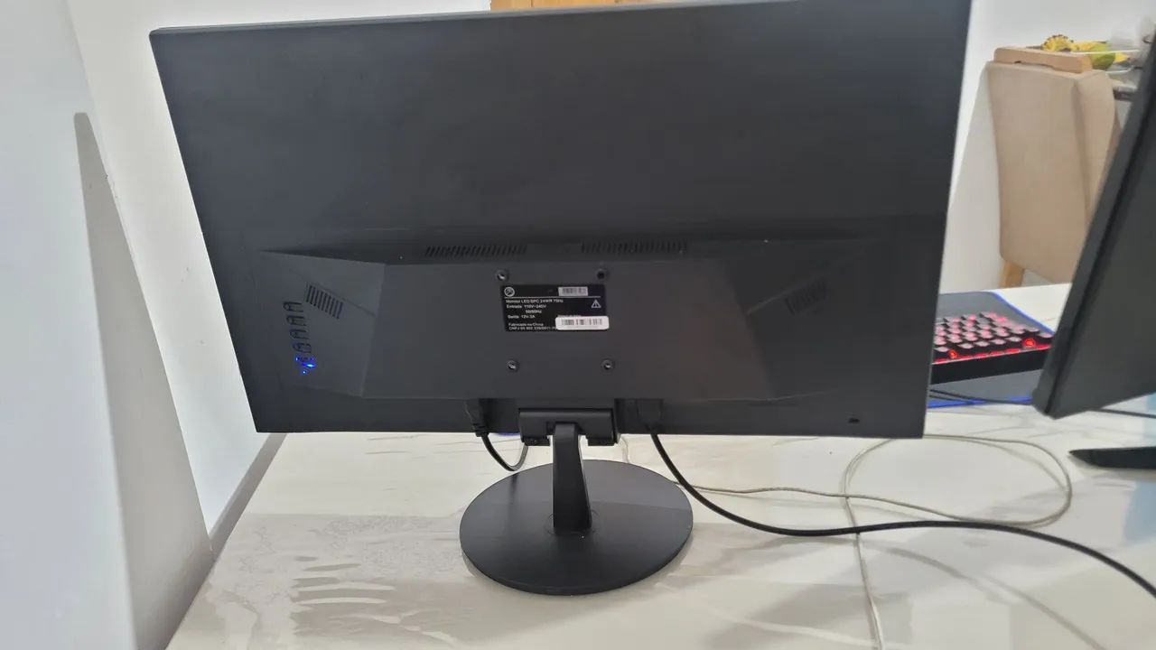 Monitor 24 polegadas, 60hz seminovo - Foto 4