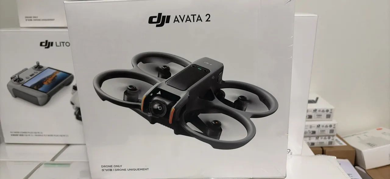 Novo, Lacrado - Drone DJI Avata 2 com bateria (only drone)