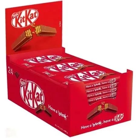 Caixa kit kat chocolate 