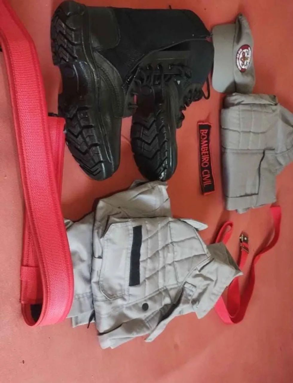 Uniforme bombeiro civil zero nunca usado. - Foto 2