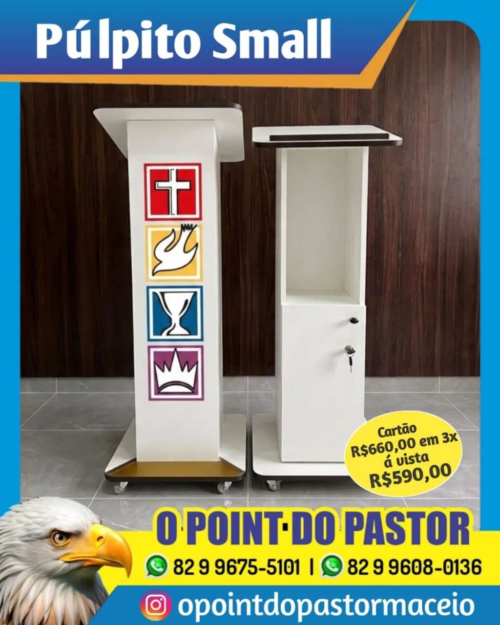 Púlpito igreja  - Foto 4