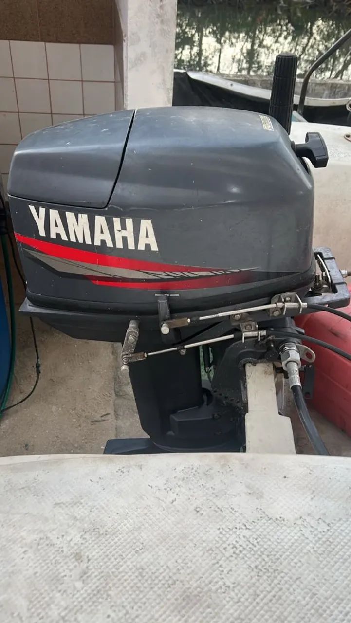 Motor de popa Yamaha 25HP 2015 perfeito