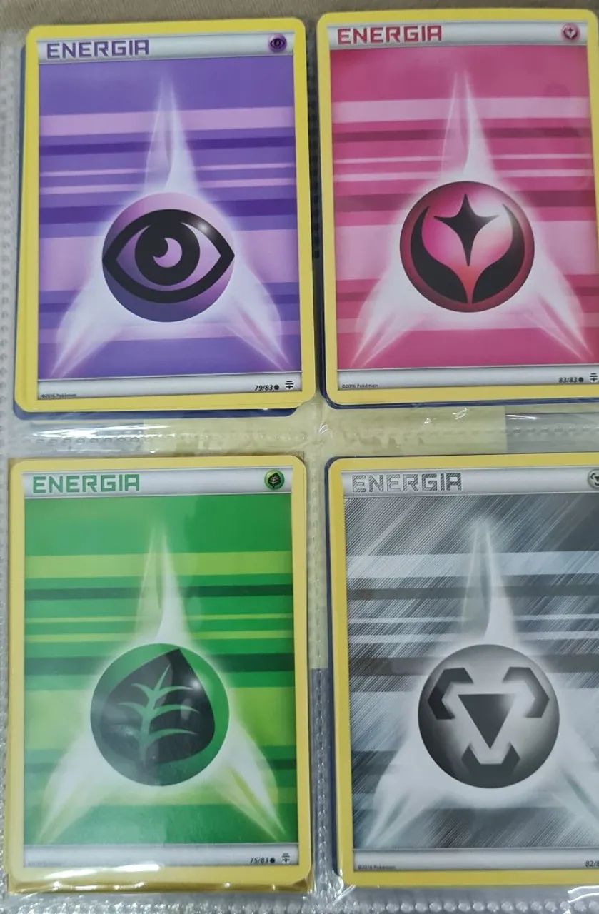 COLEÇÃO DE ENERGIAS POKEMON TCG - Foto 2