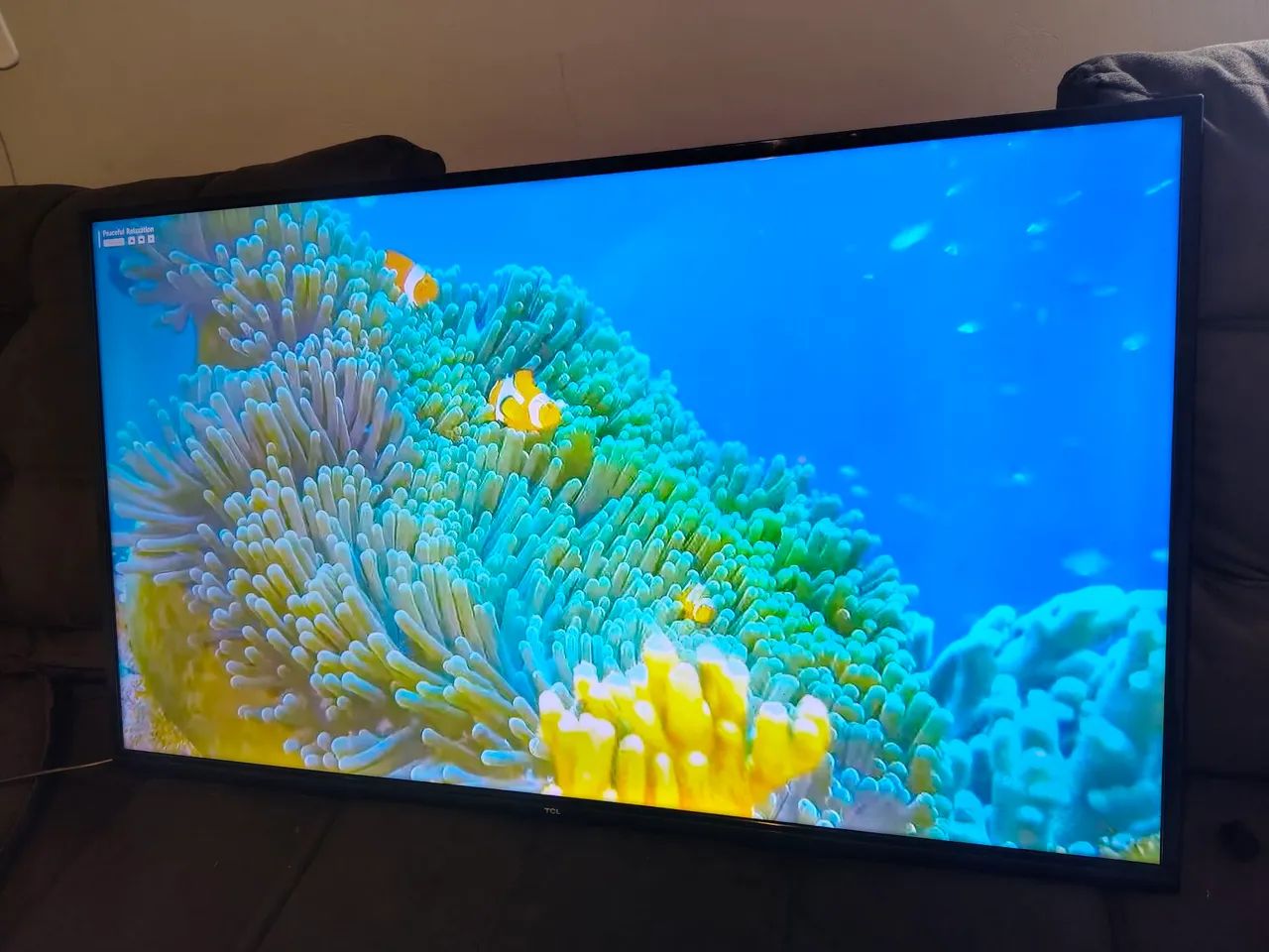 Smart 55 polegadas 4k da TCL sem detalhes como nova - Foto 2