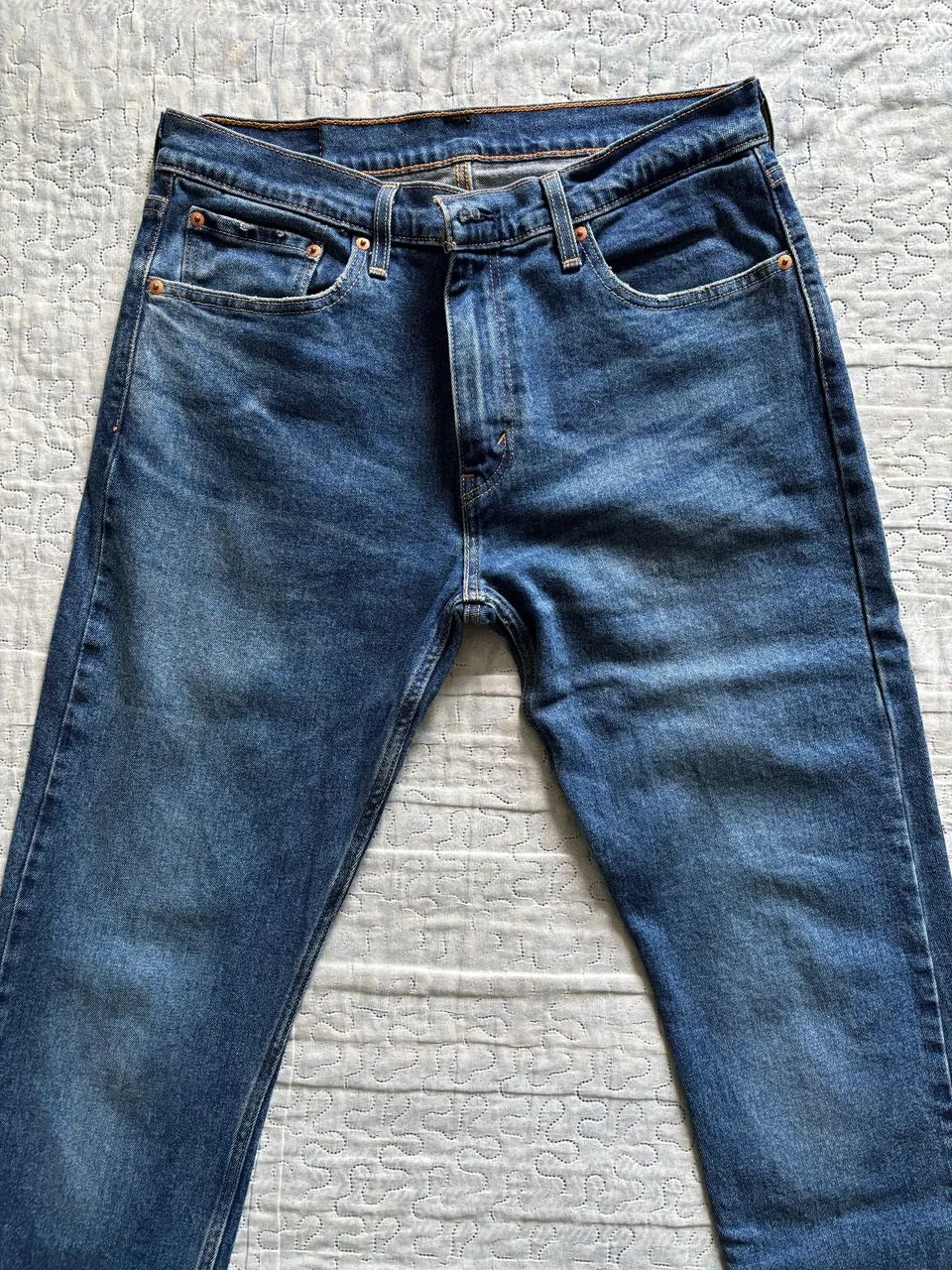 Calça Jeans Levis 512 Slim Taper Lavagem Média 