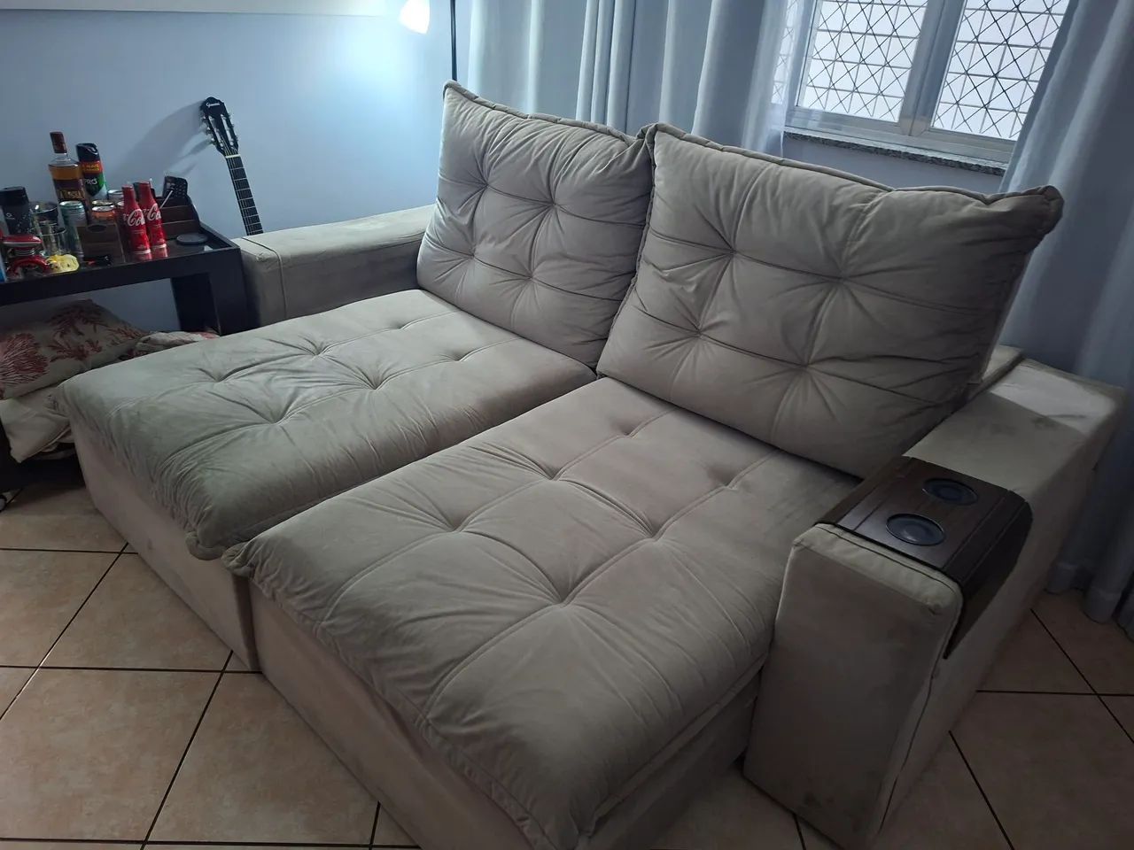 Sofá retrátil e inclinável - Foto 2