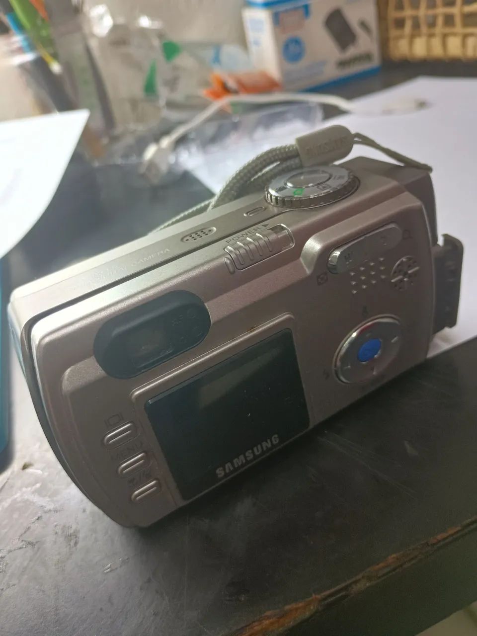 Filmadora Samsung com defeito 