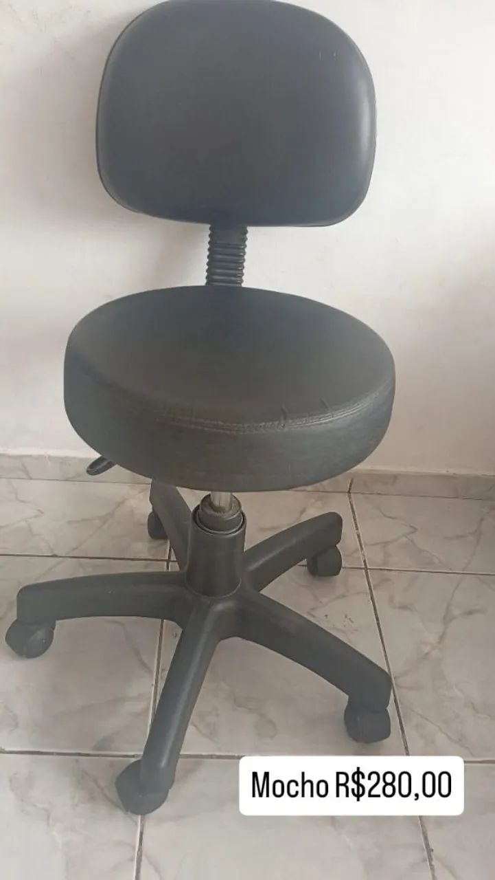 Mocho cadeira para estética ou tatuadores 