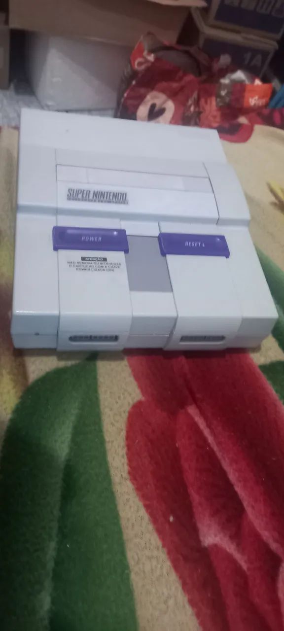 Console super nintendo ( com defeito )