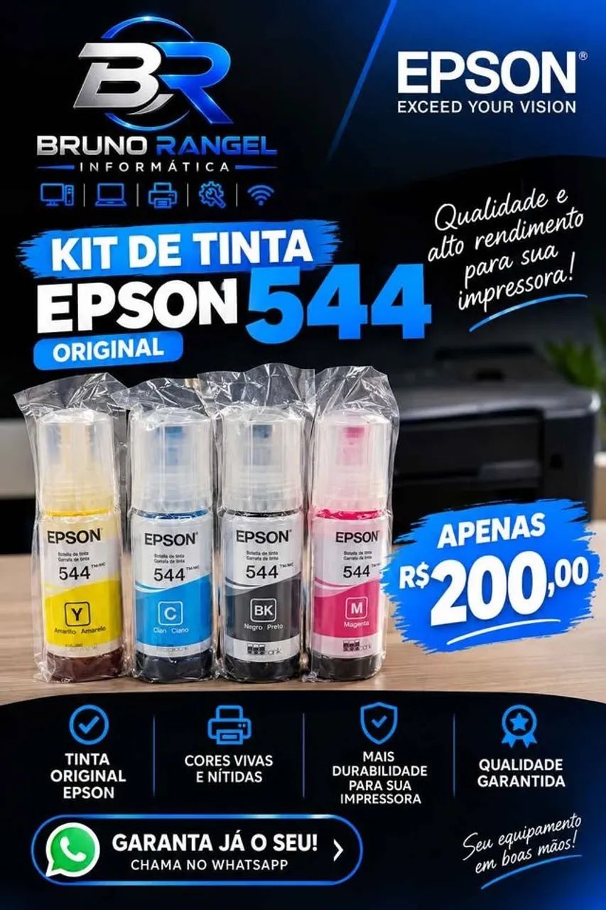 Kit de Tinta Epson 544