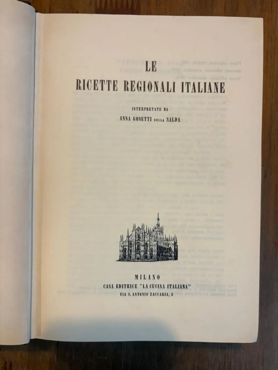 LIVRO: LE RICETTE REGIONALI ITALIANE - Livros e revistas - Centro