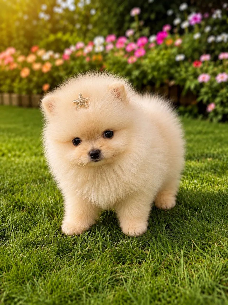 FILHOTE DE LULU DA POMERANIA ANÃO EXÓTICO - Foto 3