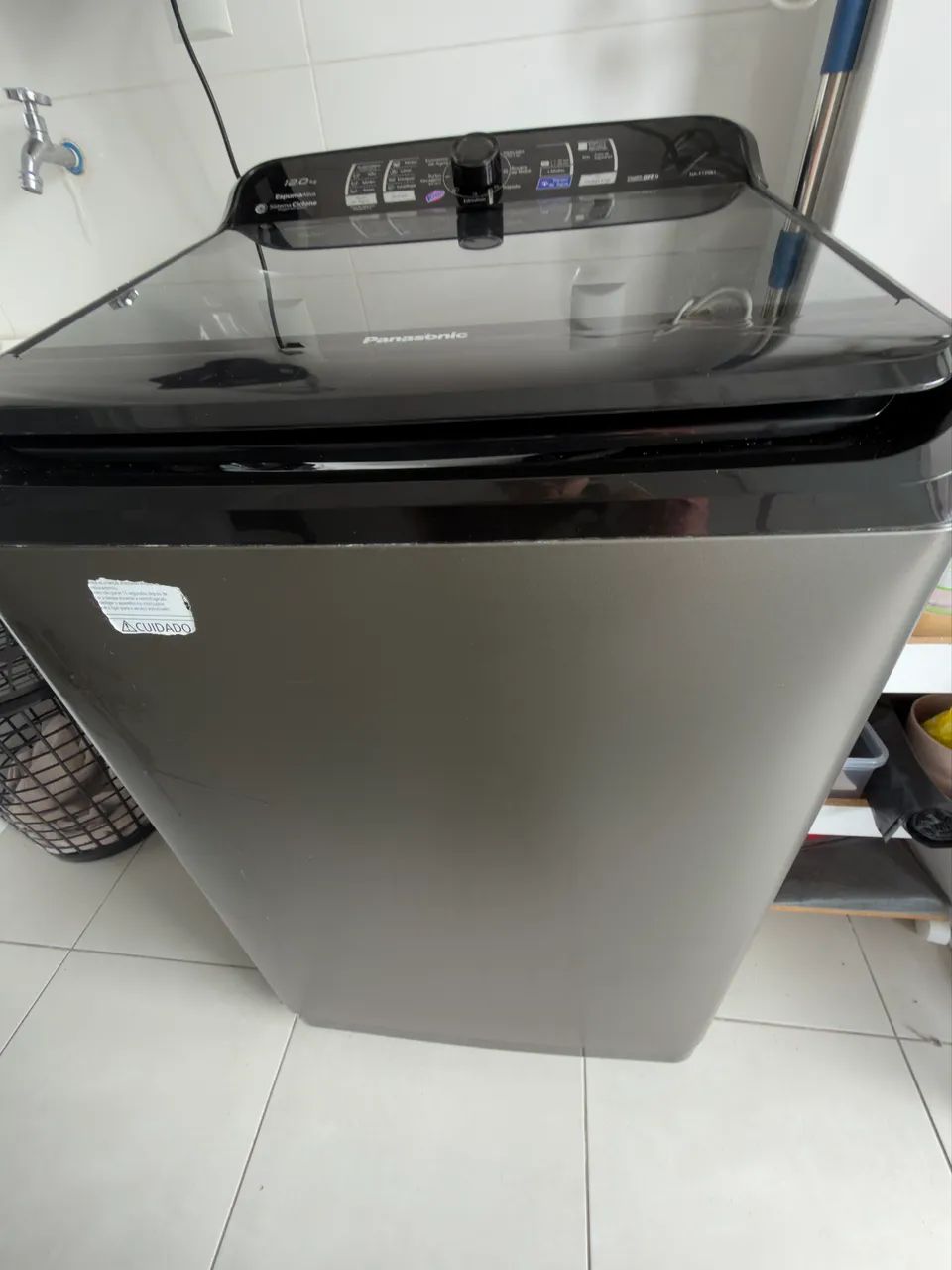 Máquina de lavar Panasonic 12kg - Foto 5