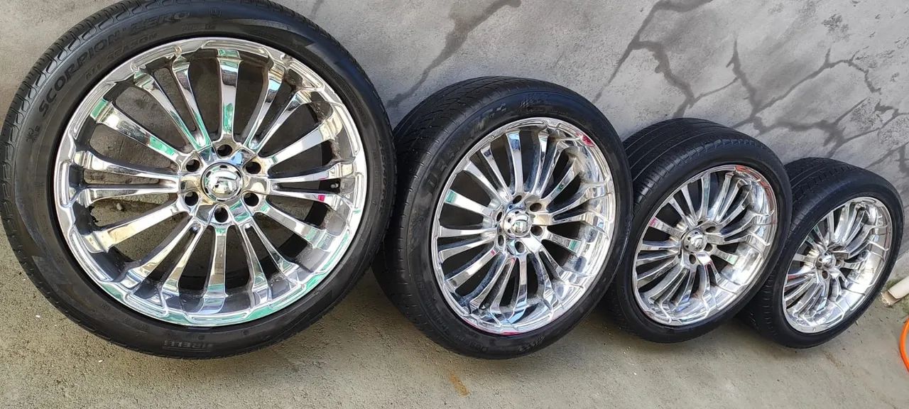 Pneus e rodas para camionetas 