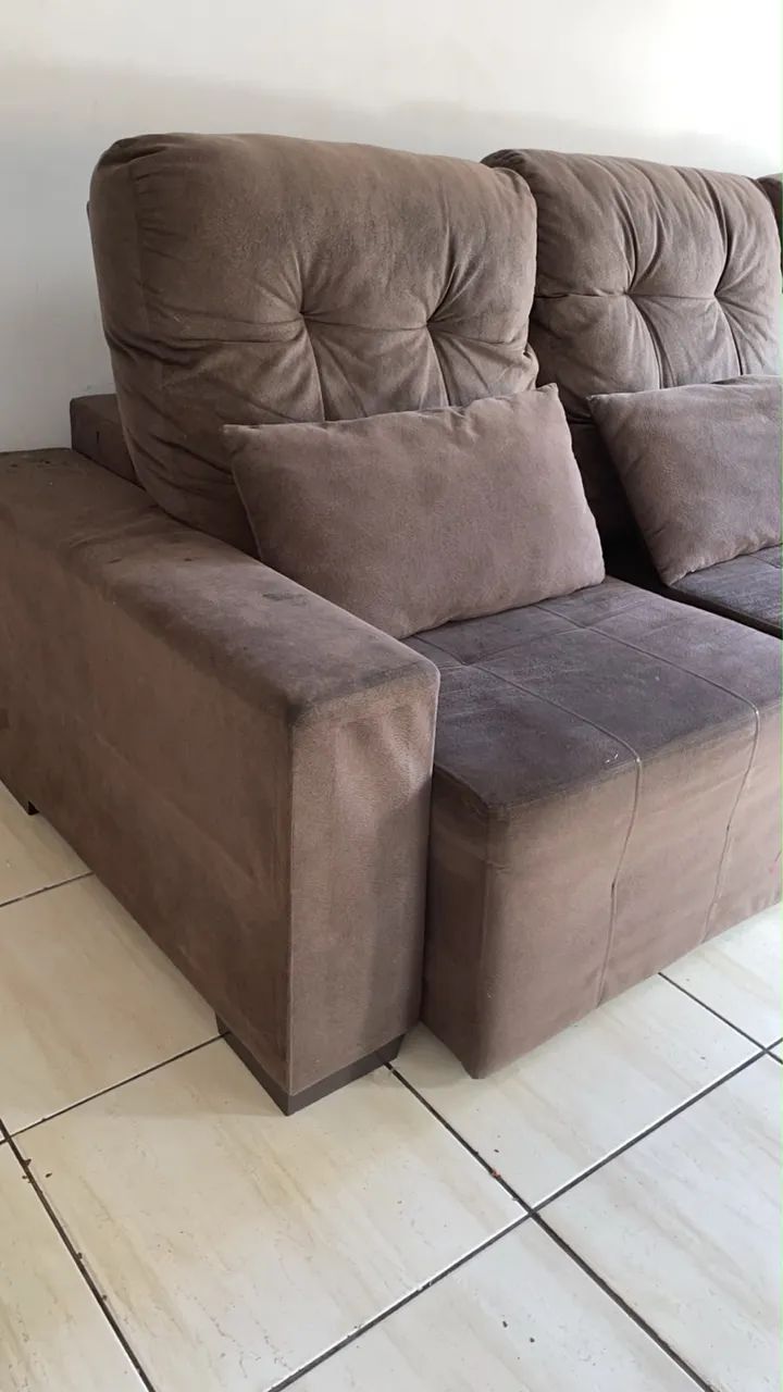 Sofá retrátil 2.50m de cumprimento e 1.50m de largura  - Foto 3