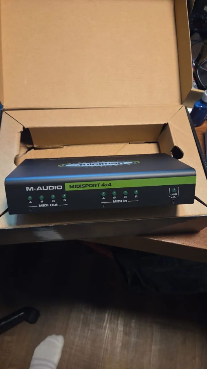 interface midi m audio 4x4  - Foto 4