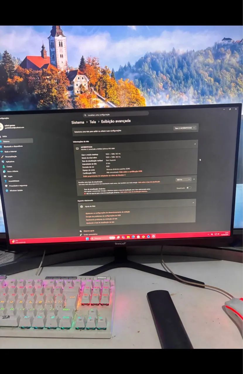 Pc gamer completo com simulador de avião  - Foto 5