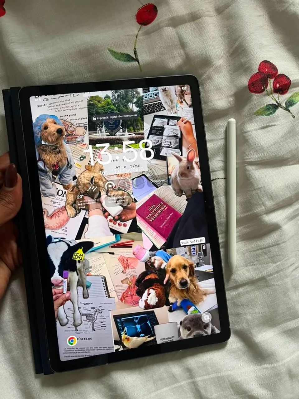 Tablet Samsung S10fe semi novo - Foto 3