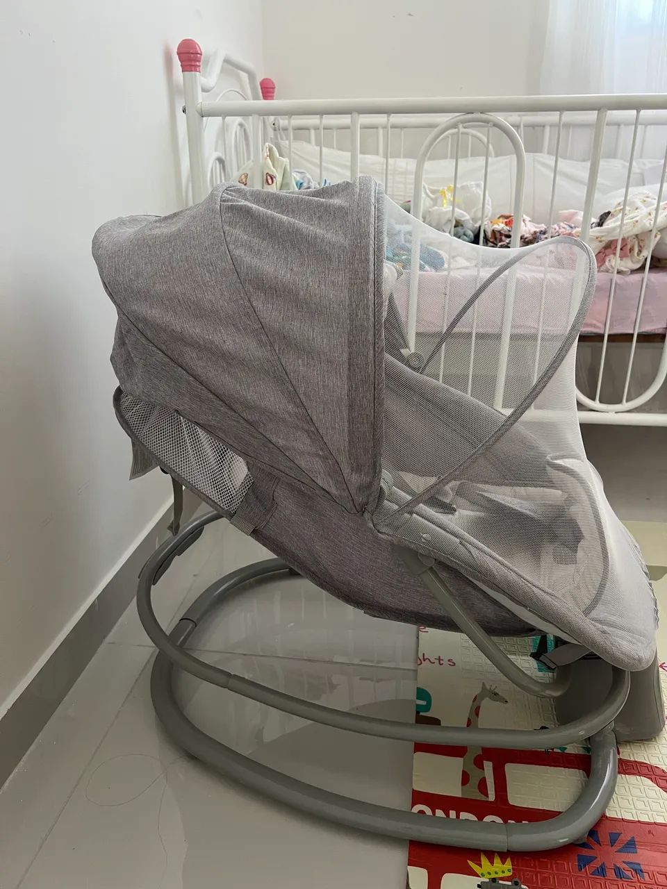 Cadeira de balanço bebê 