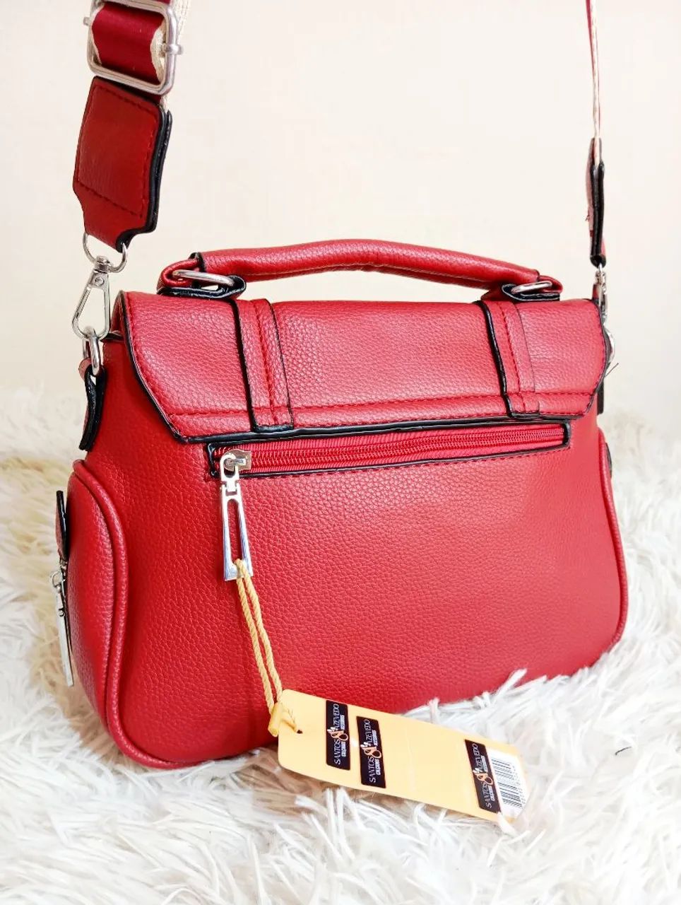Bolsa Média Feminina Red  - Foto 5