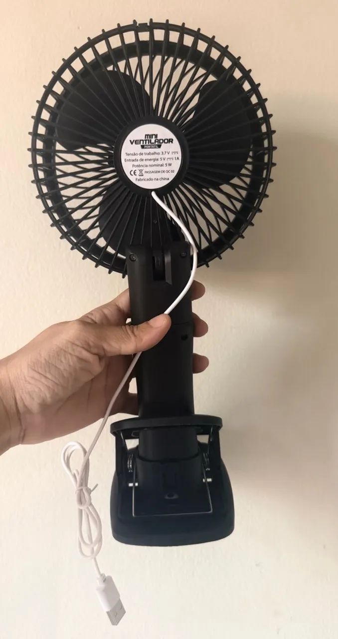 Ventilador de mesa elétrico a - Foto 2