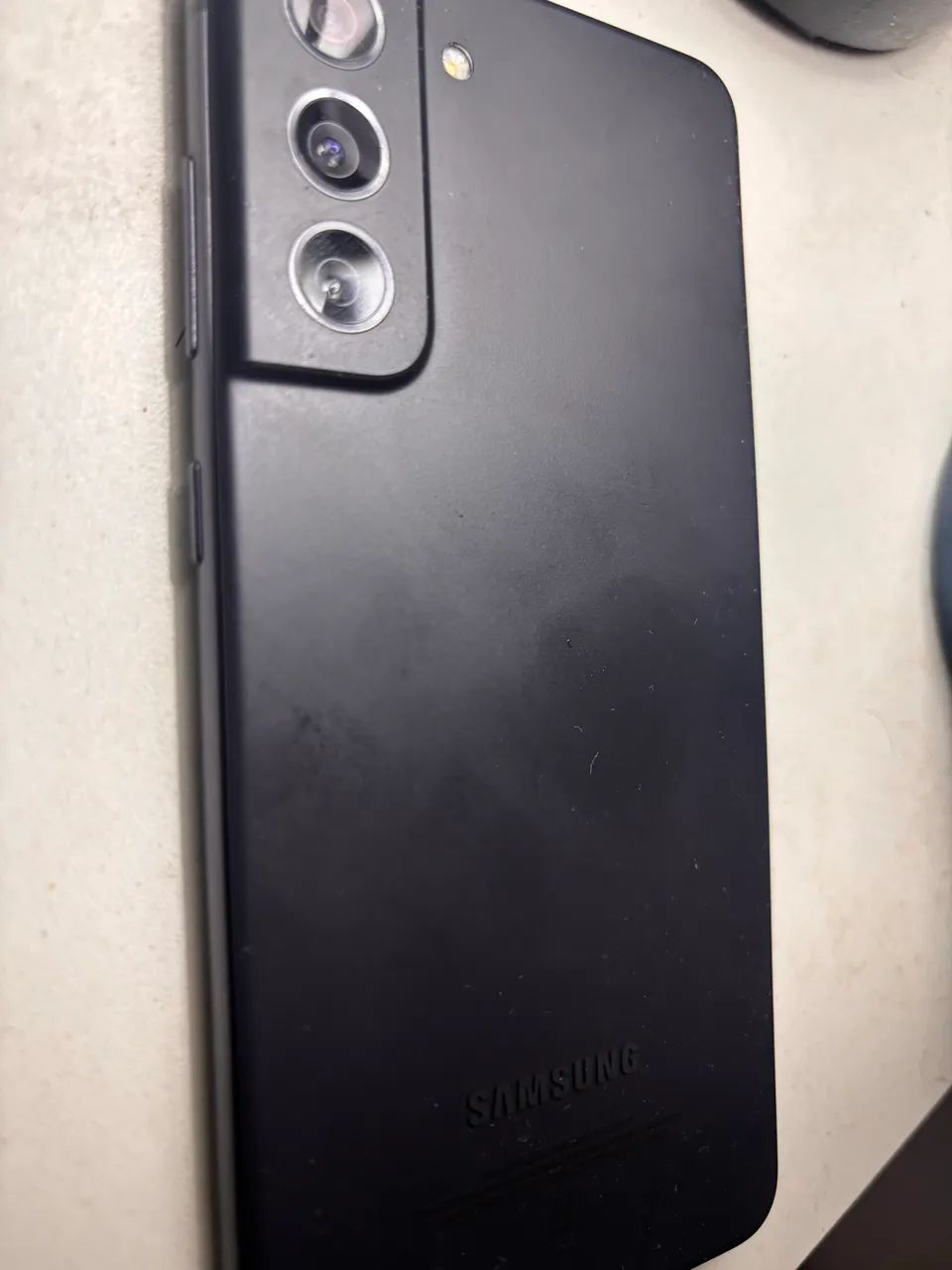 Samsung S21 Fe funcionando com listras na tela