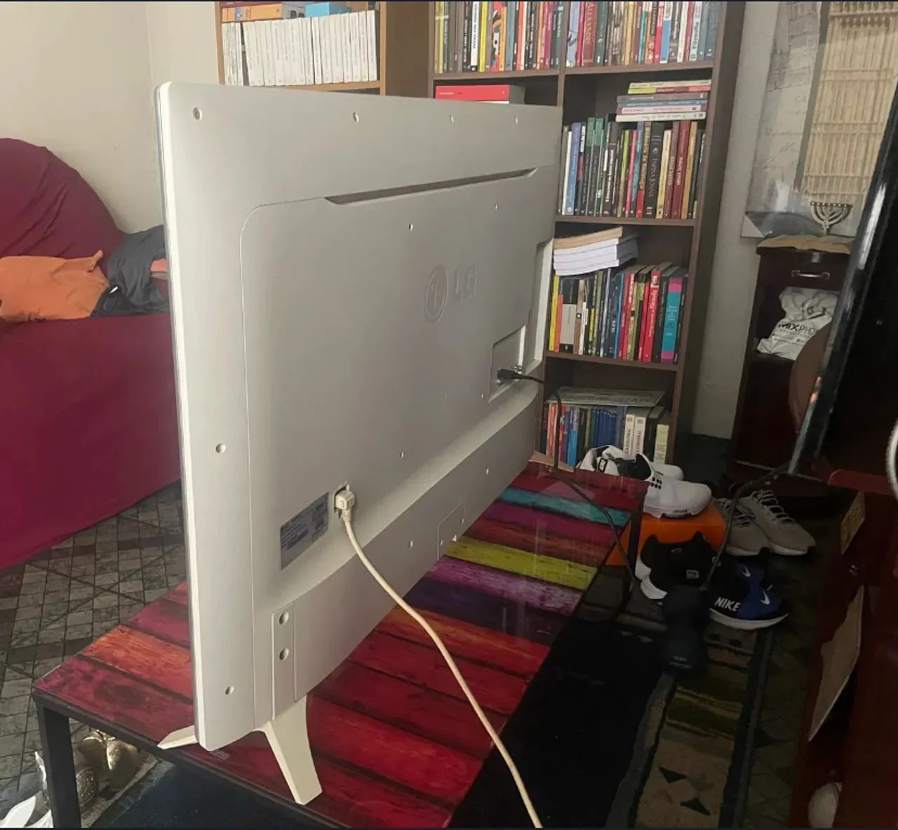 TV LG branca 49 Polegadas Leia a Deuscrição do anúncio porfavor - Foto 4