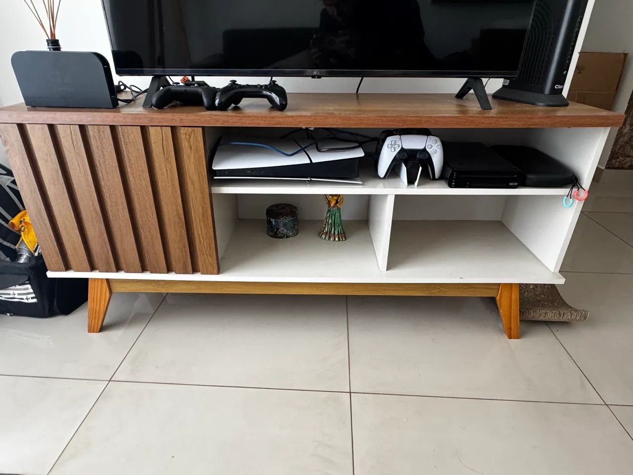 Rack estante para sala novo 