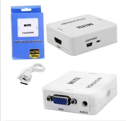 Conversor de áudio e vídeo VGA para HDMI - Foto 4