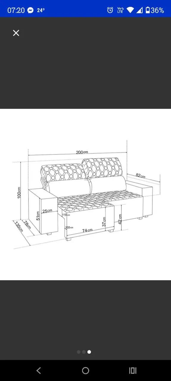 Sofá nunca usado - Foto 4