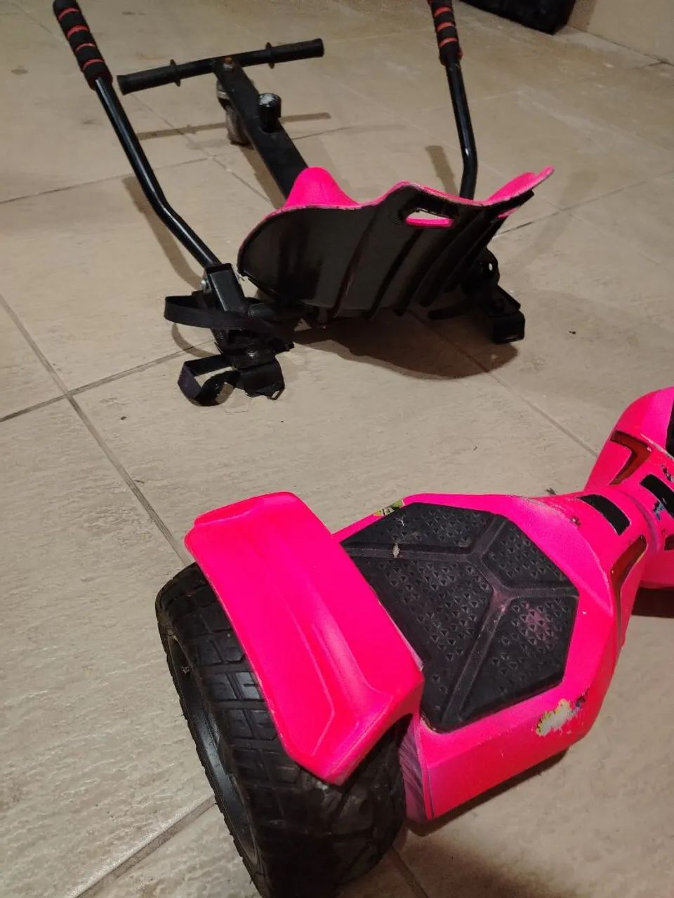 Hoverboard com carrinho  - Foto 2
