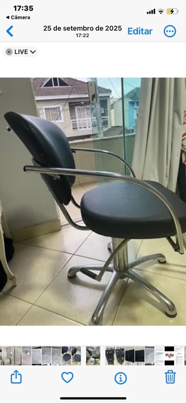cadeira de cabeleireiro - Foto 4