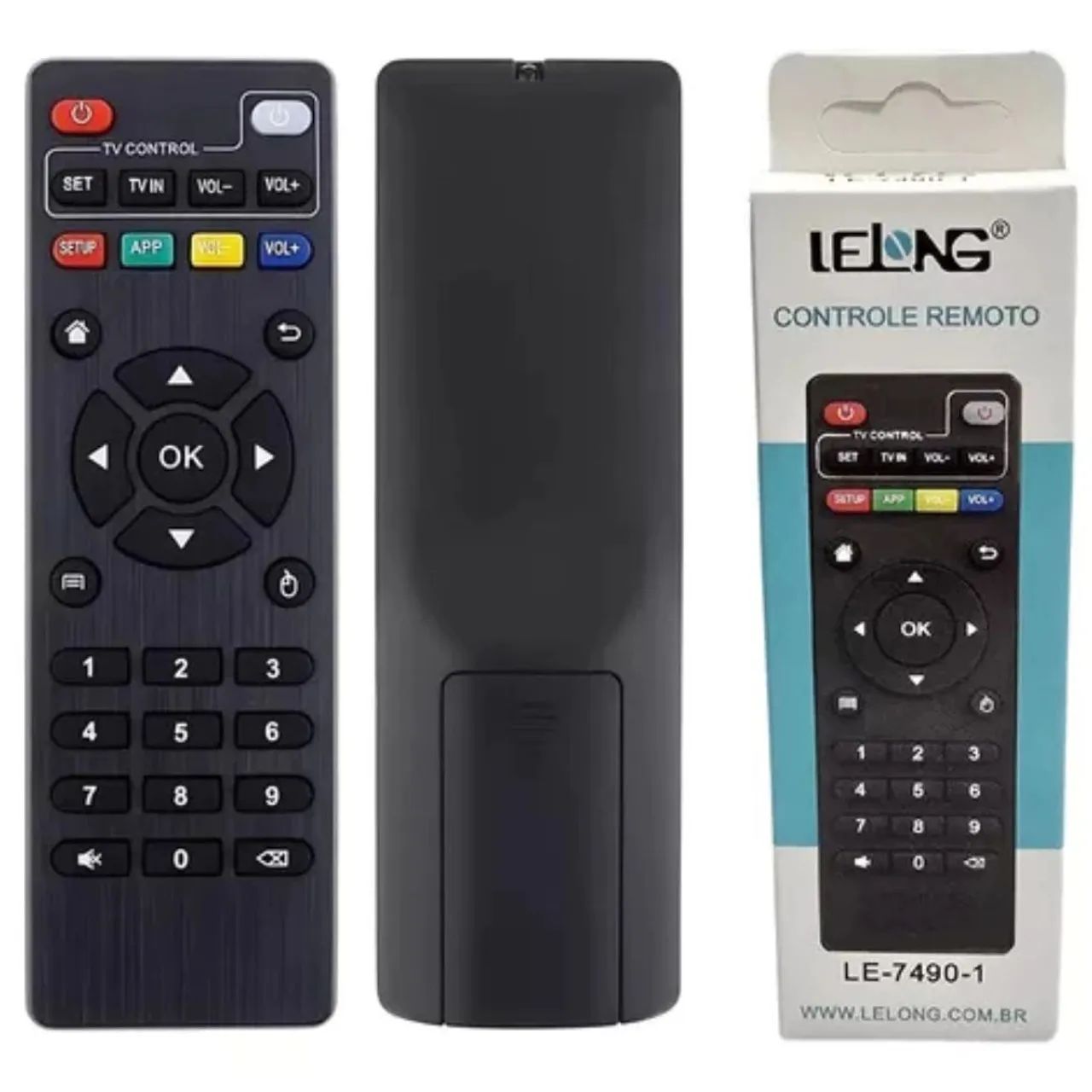 Controle remoto conversor para 4k boxtv