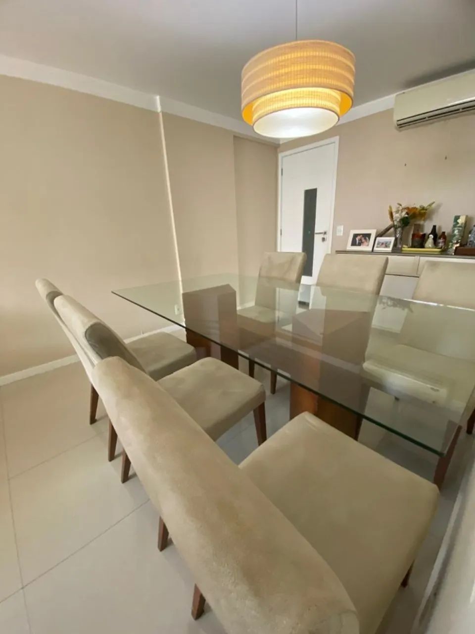 Mesa de jantar rentangular vidro 1,80 m x 1,0 m - Foto 5
