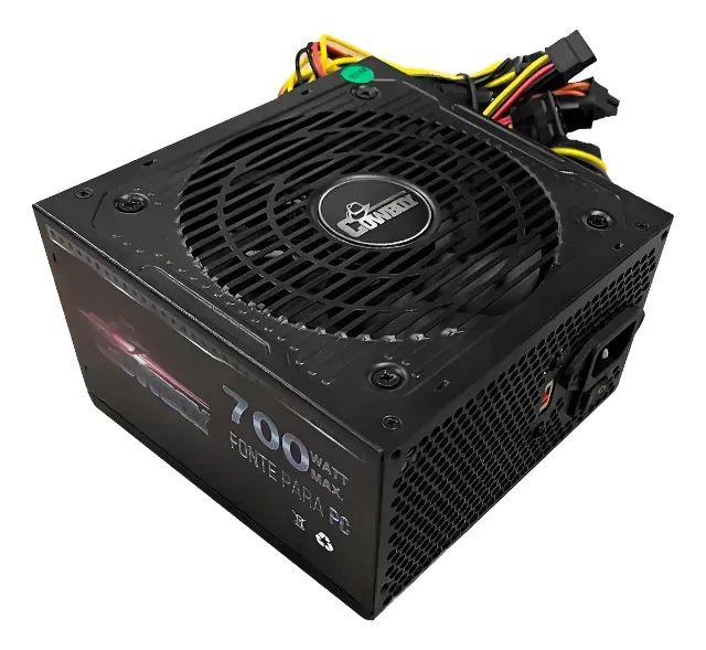 Fonte Atx 700w Cowboy Bivolt Super Silenciosa - Foto 3