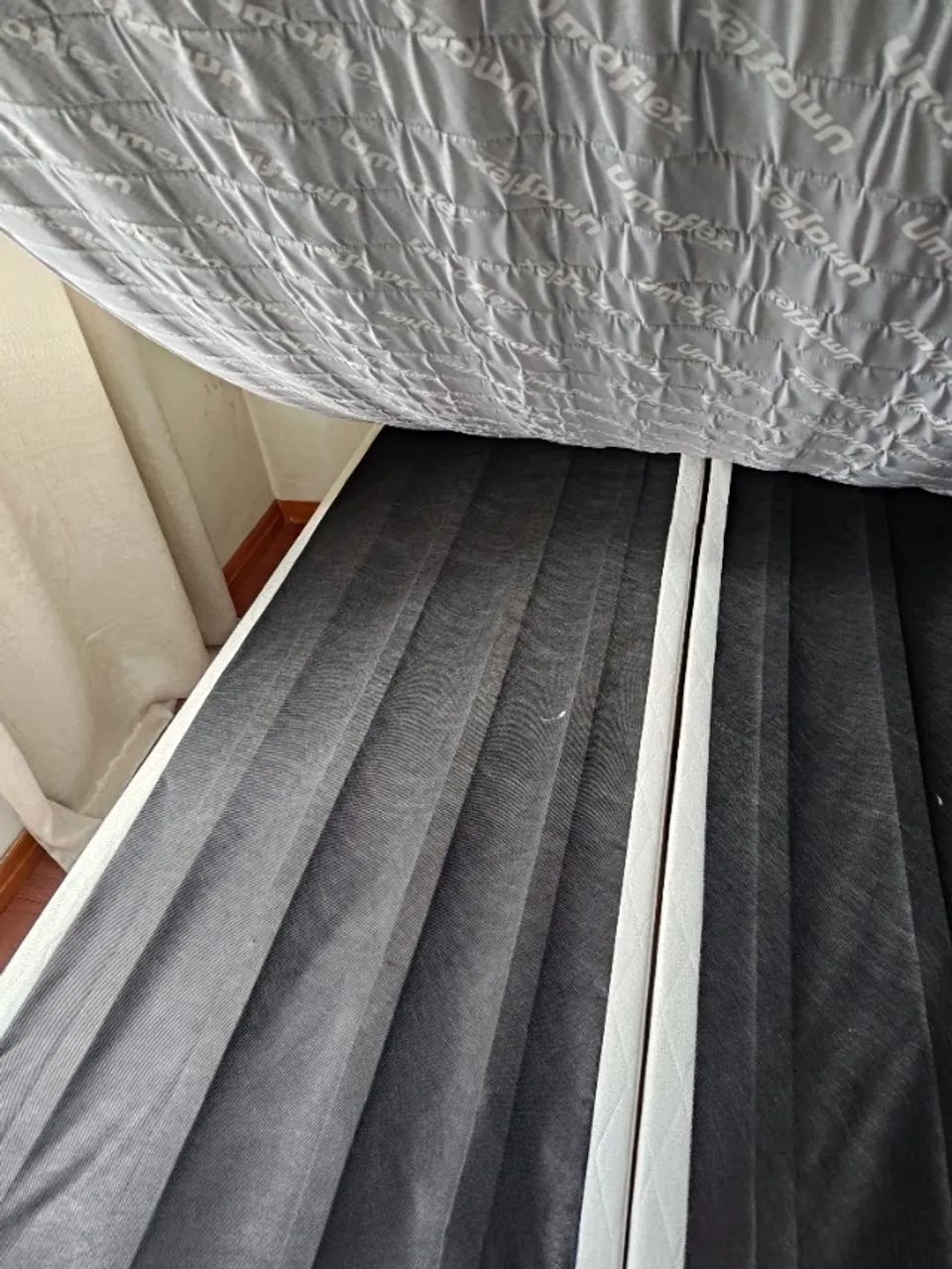 Cama Queen Size Umaflex Itália - Molas Ensacadas + Base Box - Foto 5