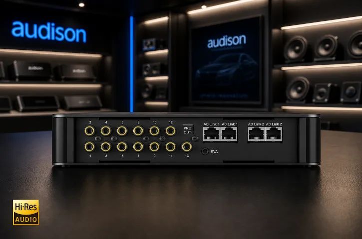audison bit one & KPA-1000 セット Processador Áudio P/ Veículos Audison Bit One Com Controle | Frete
