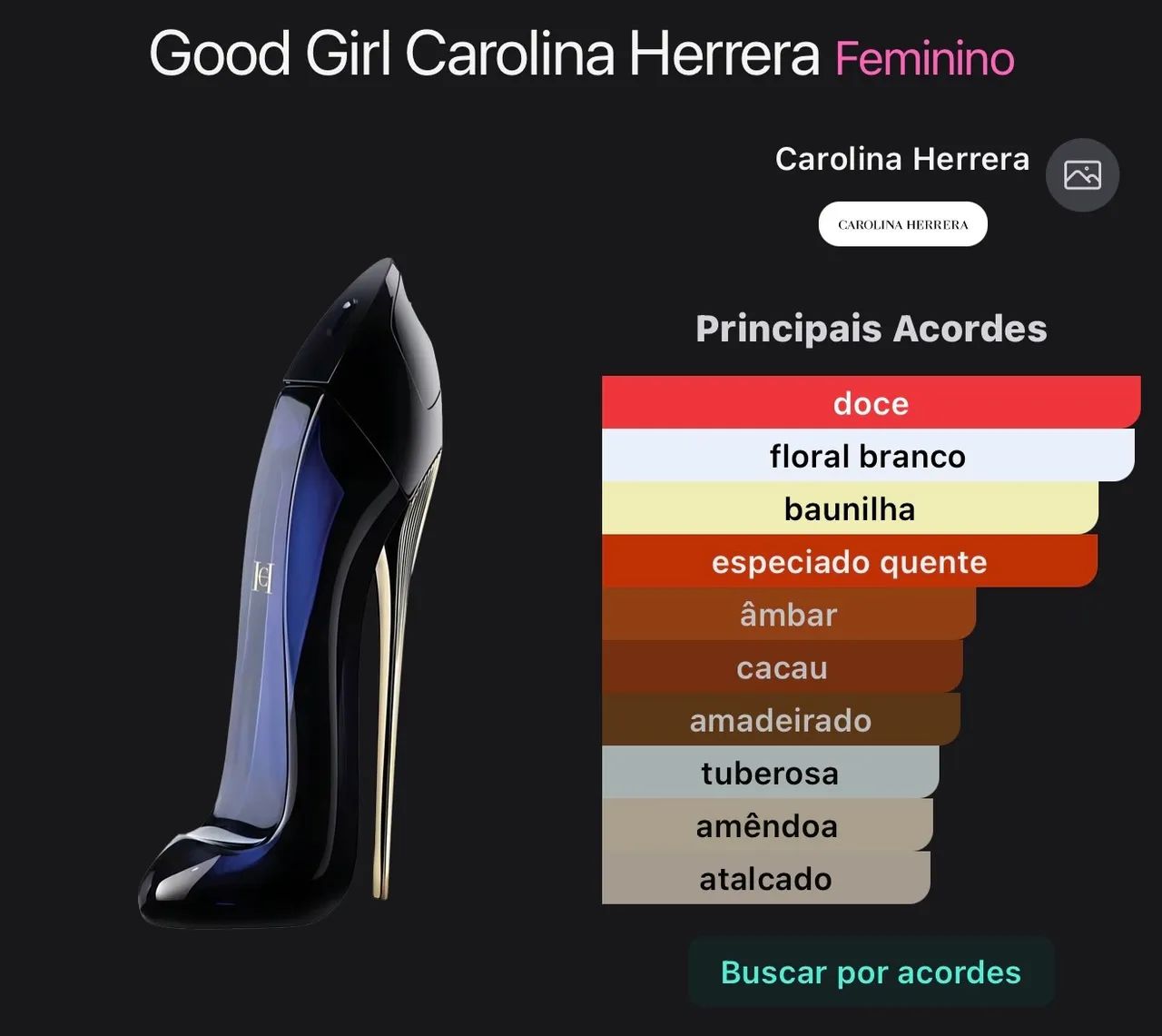 Perfume Carolina Herrera CH 100ml - Foto 3