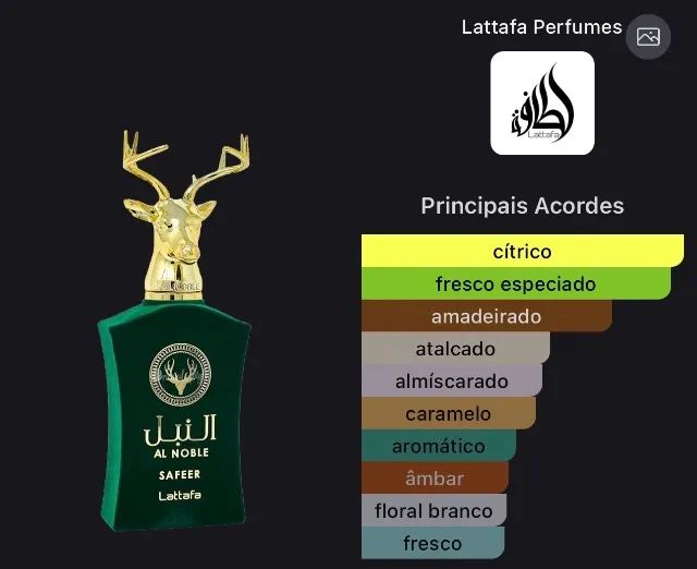 Perfume Lataffa Al Noble Safeer - Foto 2