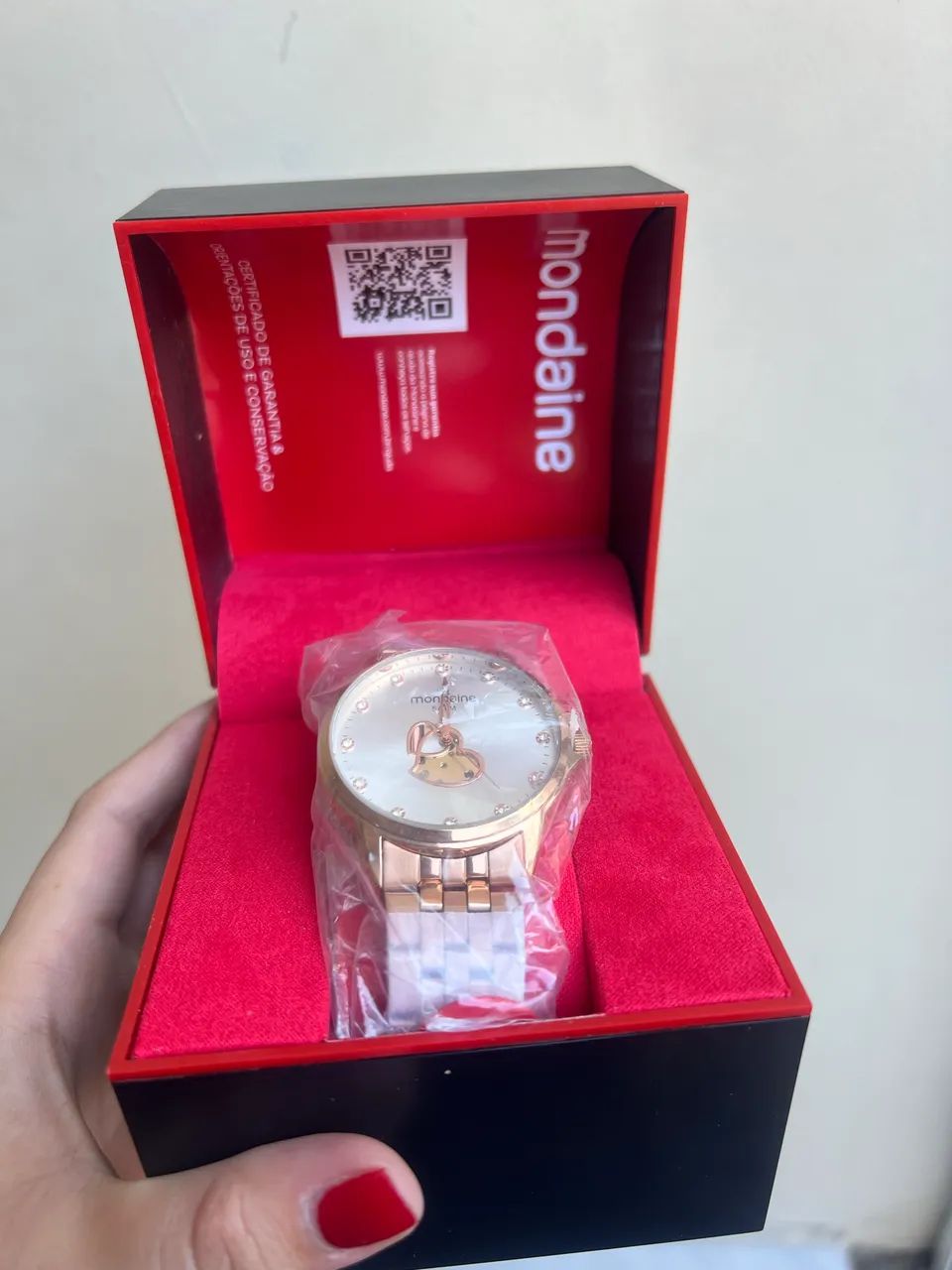 Relógio Mondaine Rose Gold - Foto 2