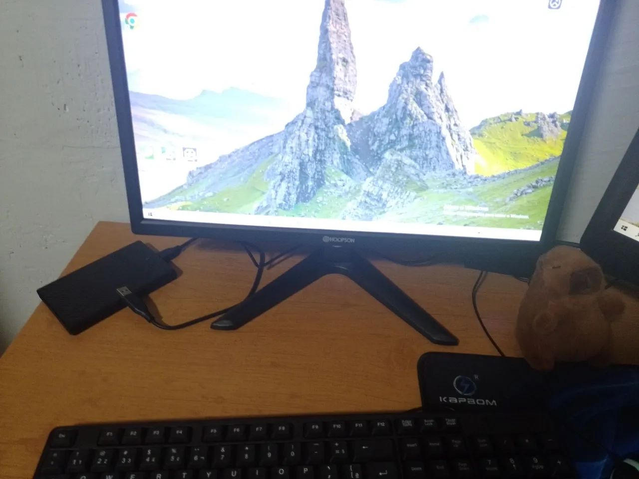Monitor 19,5 Polegadas 75hz LED C/CABO HDMI, VGA Original Para PC ou Notebook417561609933301763