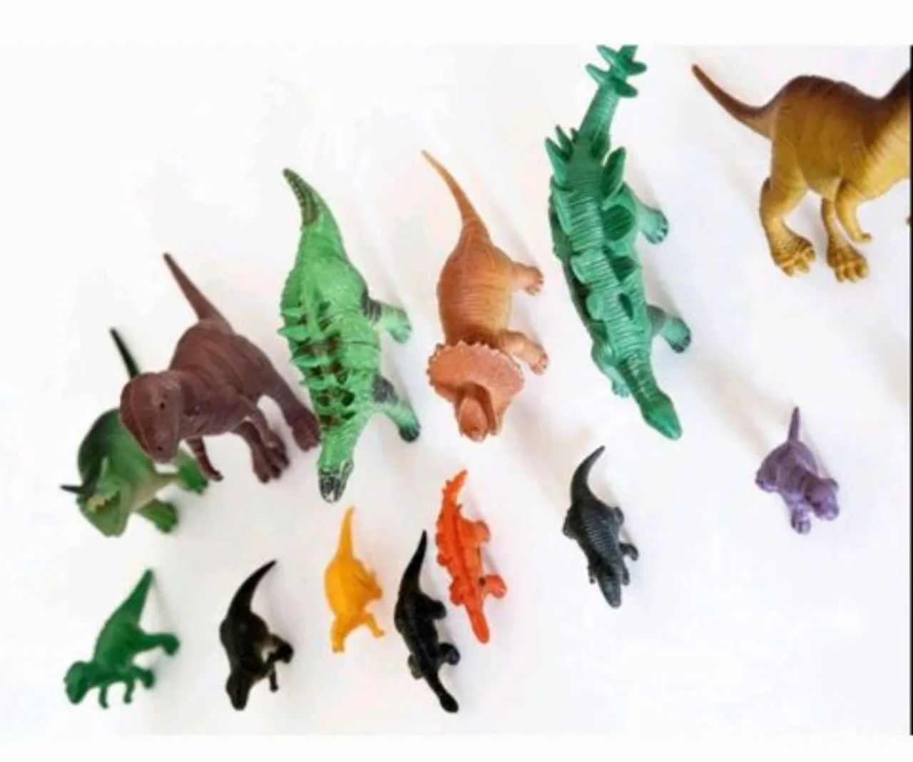 Conjunto De Dinossauros Com 15 Peças - Foto 4
