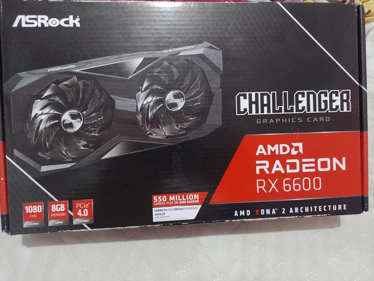 Placa de vídeo AMD RX 6600 CL 8GB  - Foto 2