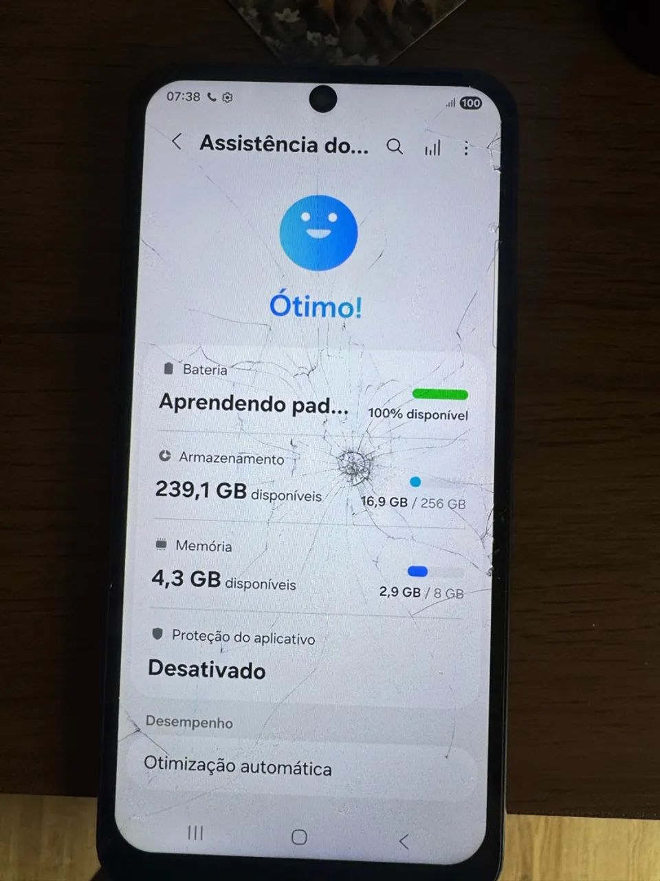  Samsung Galaxy A54 5G 256GB 8GB RAM - funcionando - Foto 5