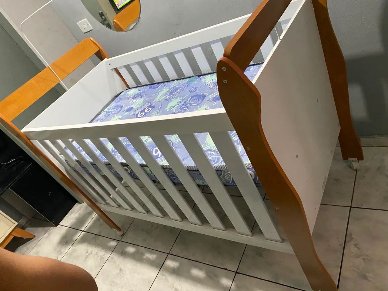 Berço cama semi novo. - Foto 2
